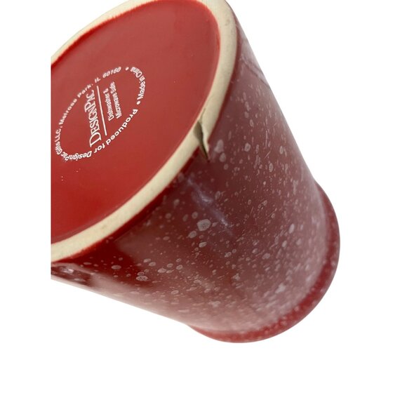Designo Red Speckled Ceramic Coffee Mug  Read - Picture 8 of 13